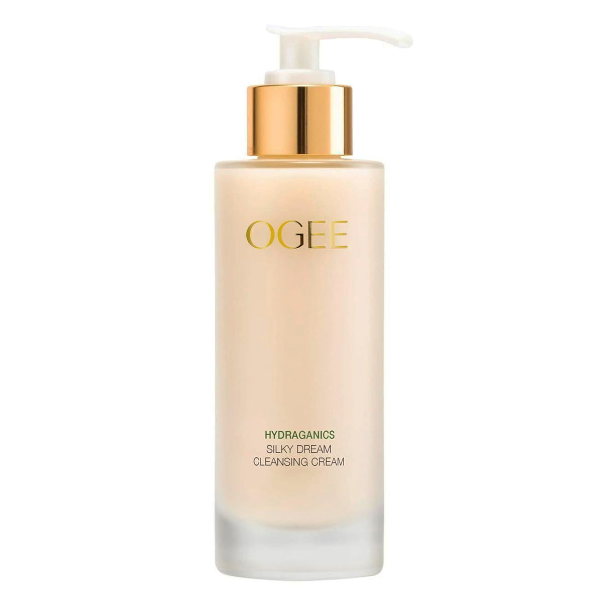 Ogee front packaging showing cleanser tube and organic label for clear benefits