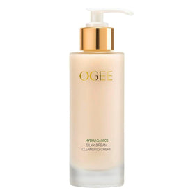 Ogee front packaging showing cleanser tube and organic label for clear benefits
