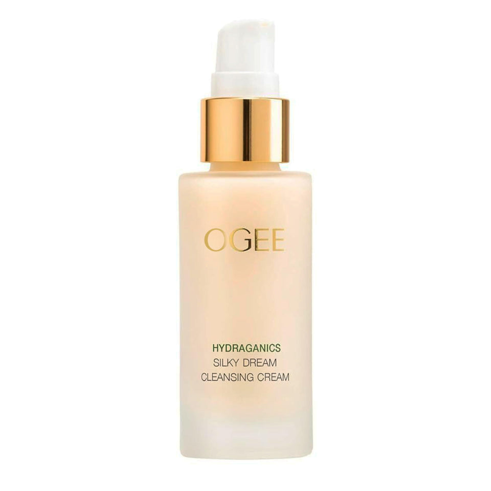 Ogee Silk Dream front tube showing organic label and travel size benefit