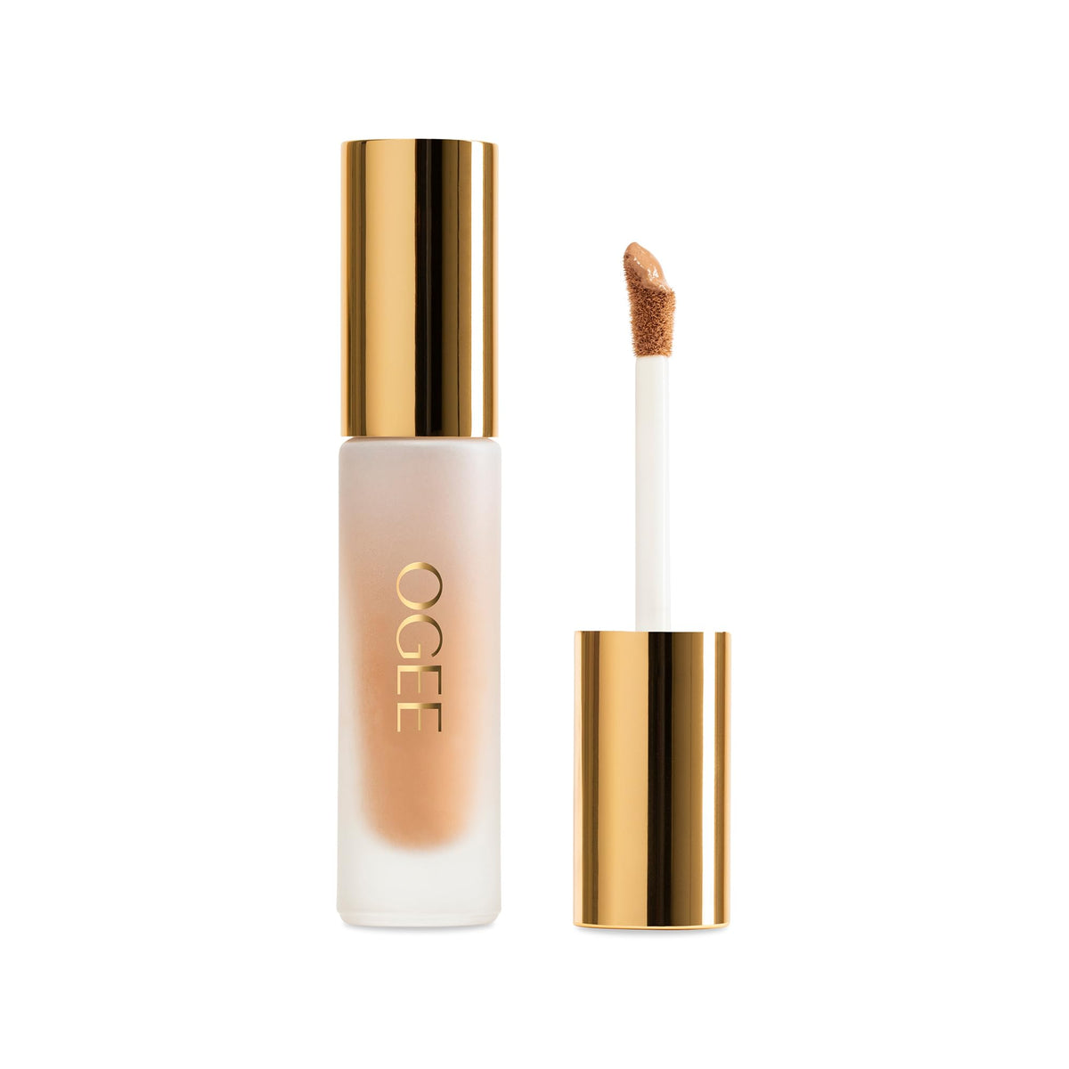 Ogee front packaging showing shade and sleek tube design for easy application