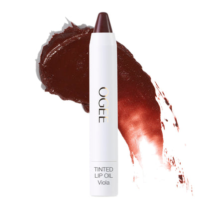 Ogee VIOLA front packaging showing tube and shade, conveys nourishing color