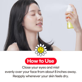 O!GETi Jeju green tangerine extract closeup showing natural vitamin C boost