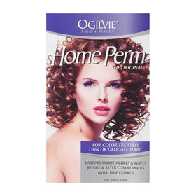 OGILVIE waving lotion texture close-up highlighting smooth conditioning formula