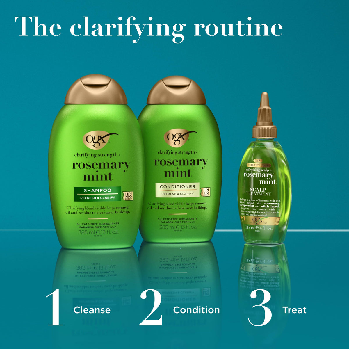 OGX rosemary oil pipette illustrating natural extract infusion benefit