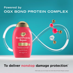 OGX shampoo lather texture close-up showing gentle cleansing benefit