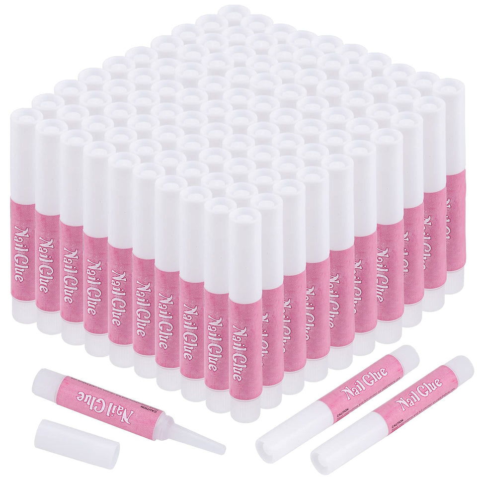Ohlove front packaging showing 100 small glue bottles and value benefit