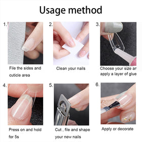 Ohlove DIY nail station lifestyle scene promoting professional-looking home results benefit