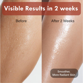 OHMIA pump dispensing lotion for quick, mess-free application