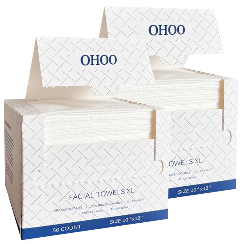 OHOO front packaging showing 100-count XL towels and convenience