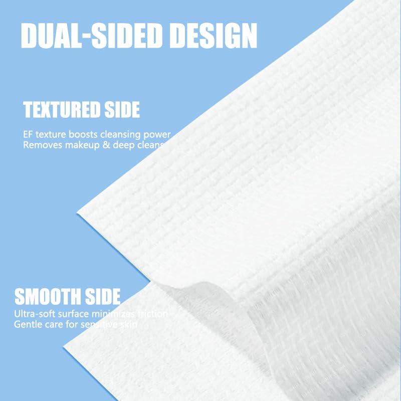 OHOO removing makeup showing gentle wipe and quick cleansing benefit