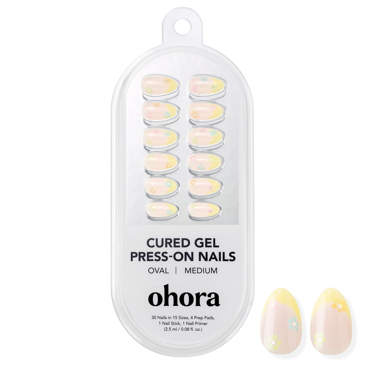 ohora close-up of gel texture highlighting salon-like glossy finish