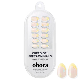 ohora close-up of gel texture highlighting salon-like glossy finish