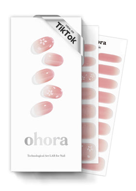 ohora front box N Blossom showing contents and benefits