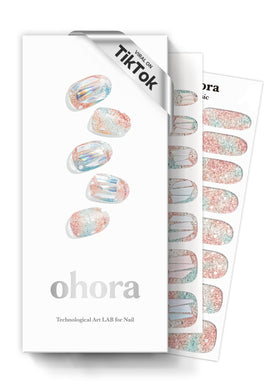 ohora front packaging showing kit contents and benefit of salon-quality results