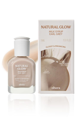 ohora front packaging showing Earl Grey shade and glossy benefit
