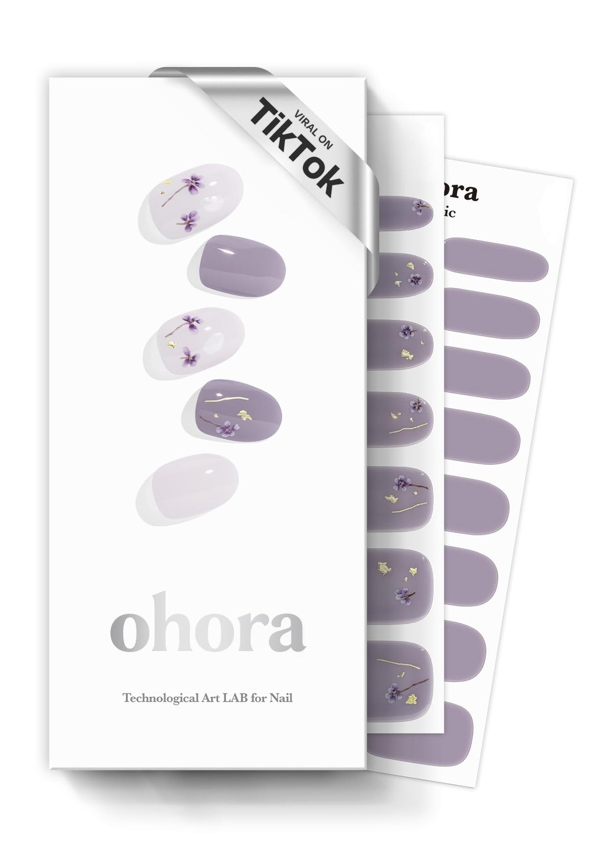 ohora front packaging showing N Dancing Flower design and included tools, clear overview benefit