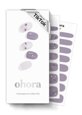 ohora front packaging showing N Dancing Flower design and included tools, clear overview benefit
