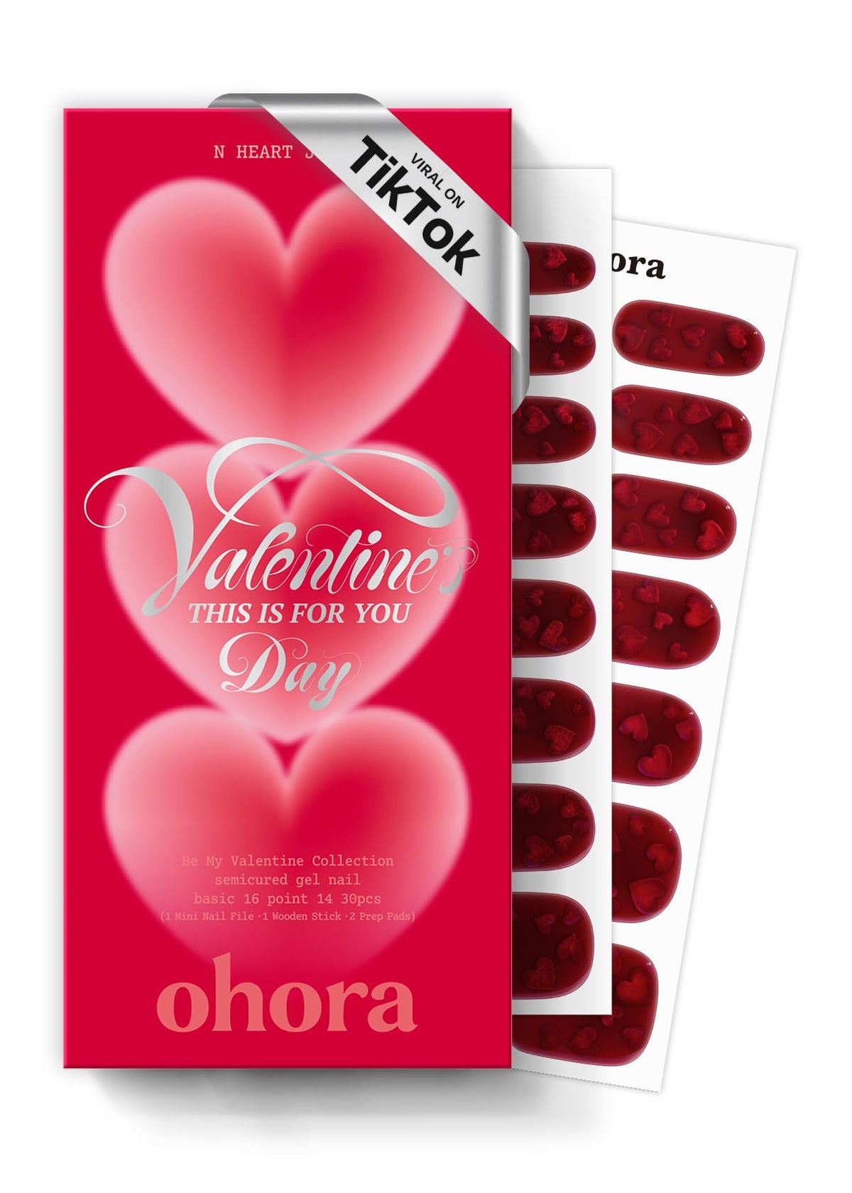 ohora front packaging N Heart Jelly showing design and contents benefit gift-ready presentation