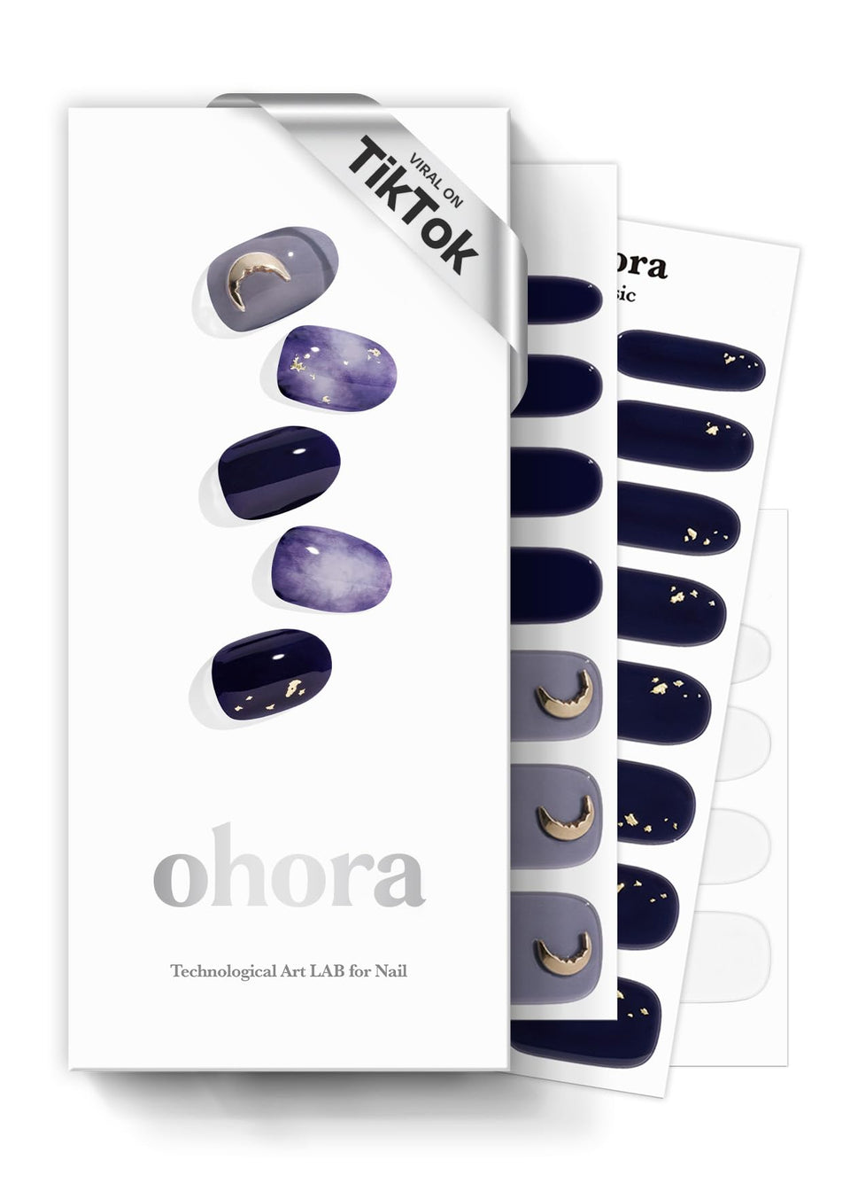 ohora front packaging N Lunar Eclipse showing kit contents and benefit of ready-to-apply convenience