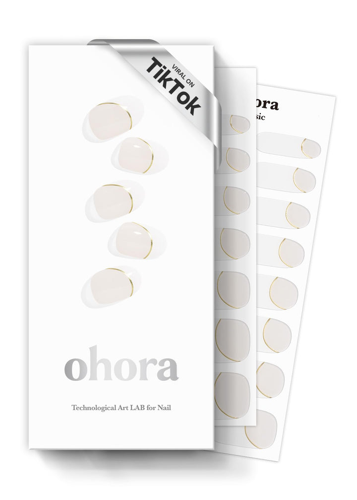 ohora front packaging showing N Sylph white French design and kit contents