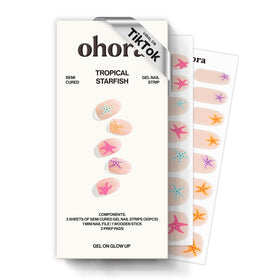 ohora front packaging showing N Tropical Starfish design and easy kit benefits