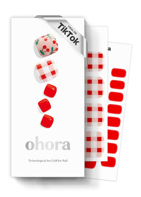 ohora front packaging showing P Cherry Crush kit and included tools for easy selection