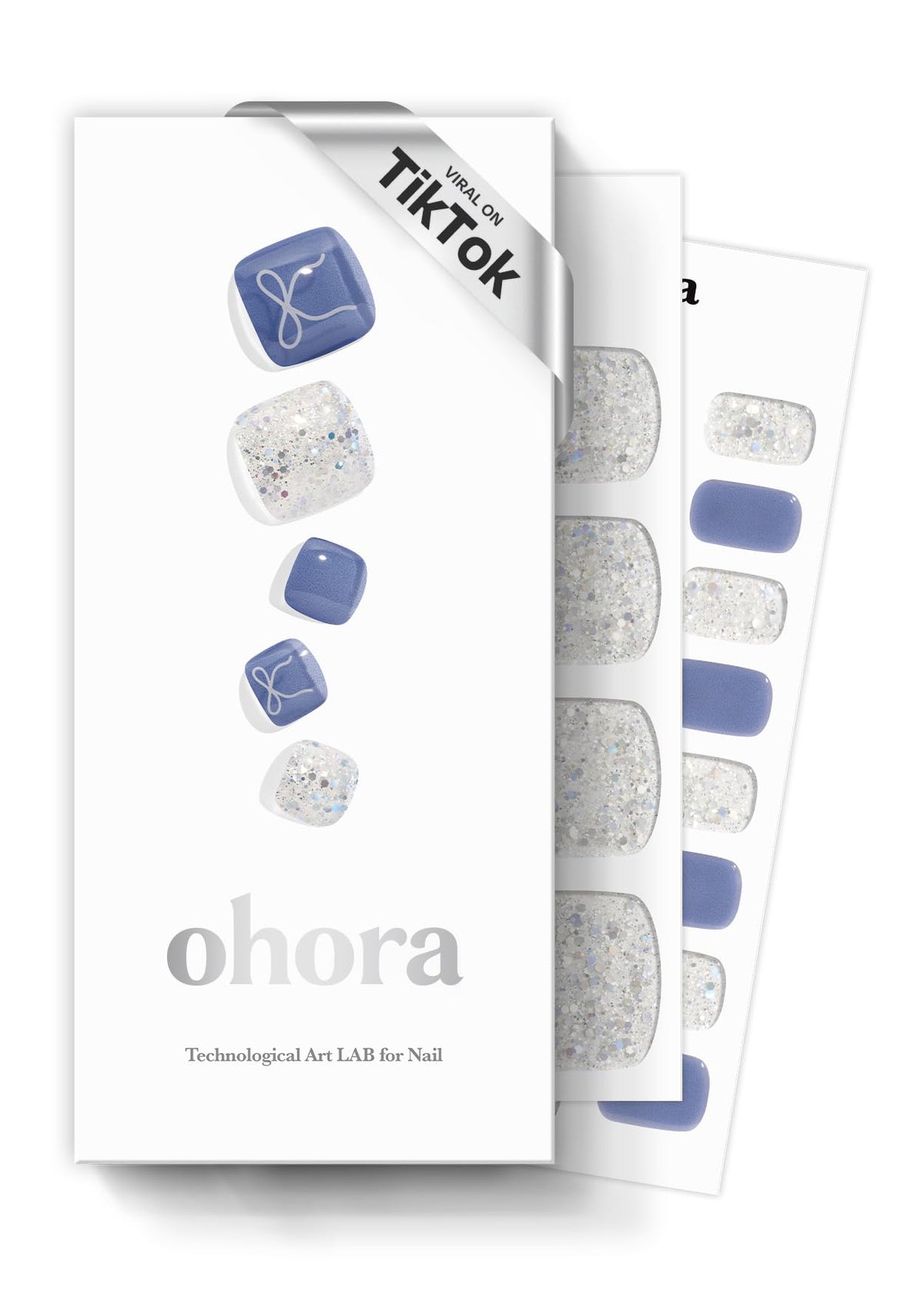 ohora front packaging showing kit contents and easy application benefit