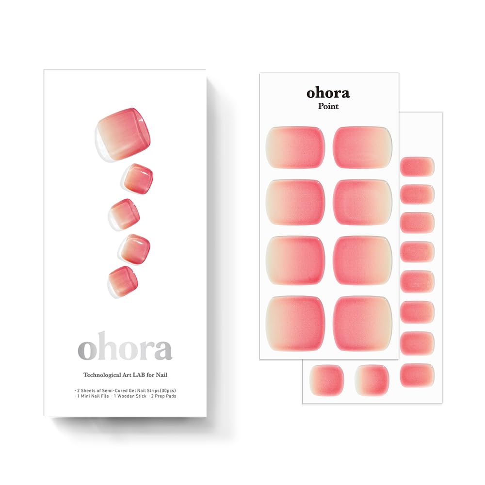ohora front packaging showing complete pedicure kit and convenience