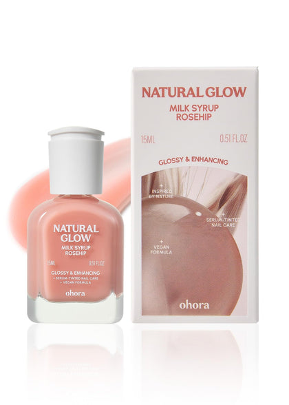 ohora front packaging showing rosehip milk syrup and clear benefit