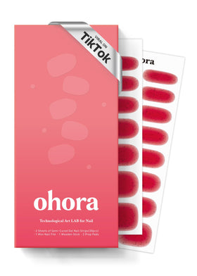 ohora front packaging showing kit contents and clear benefit convenience