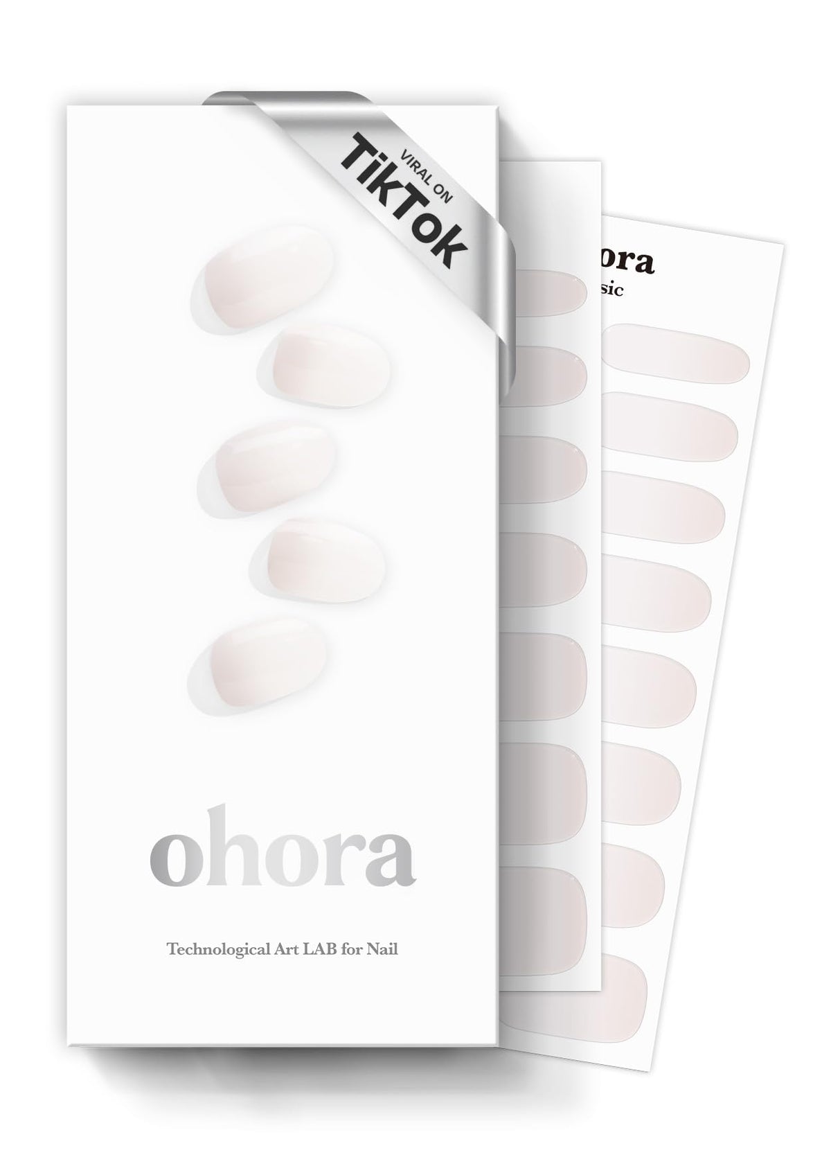 ohora front packaging showing kit contents and easy mani benefits