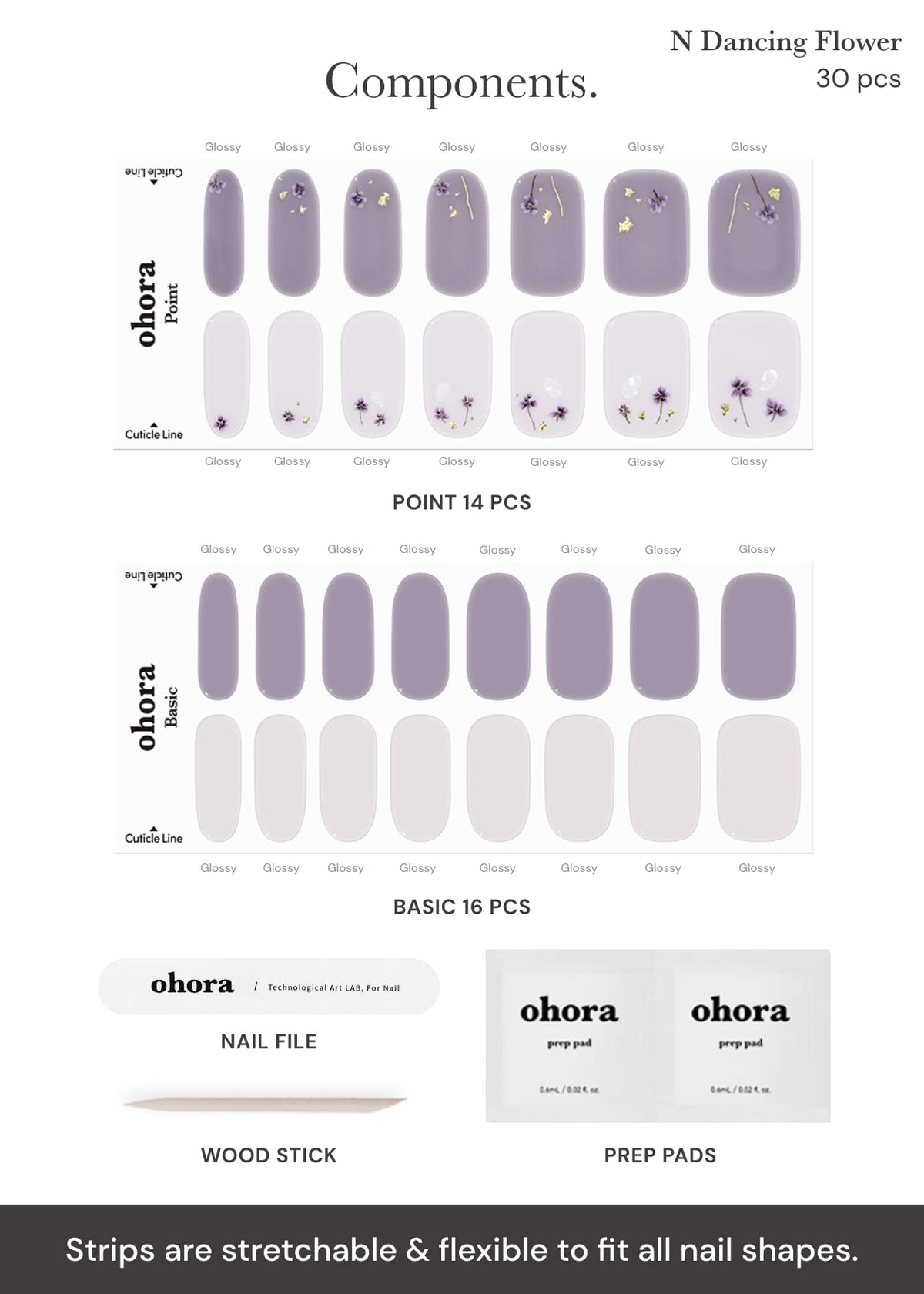 ohora hands curing strips under UV lamp, illustrates quick salon-quality benefit