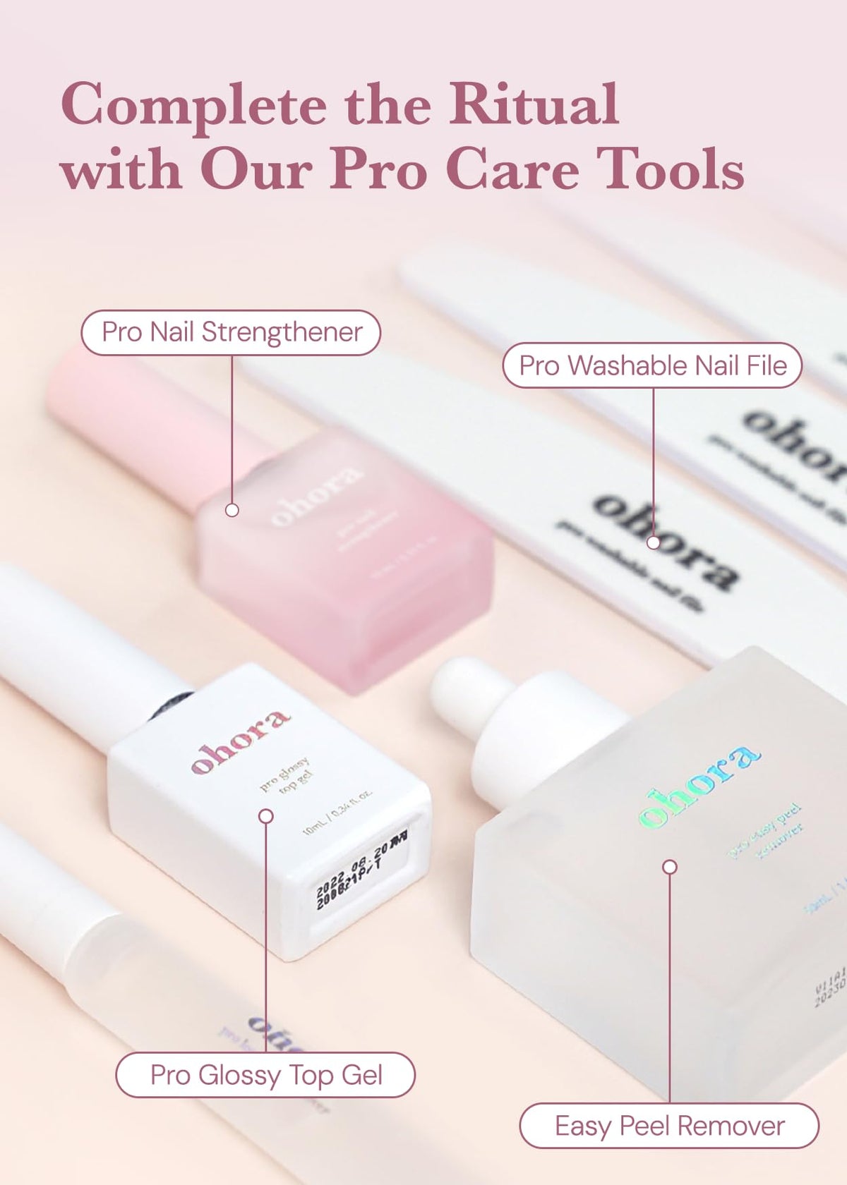 ohora finished nails on a woman showing salon-quality look and confidence benefit