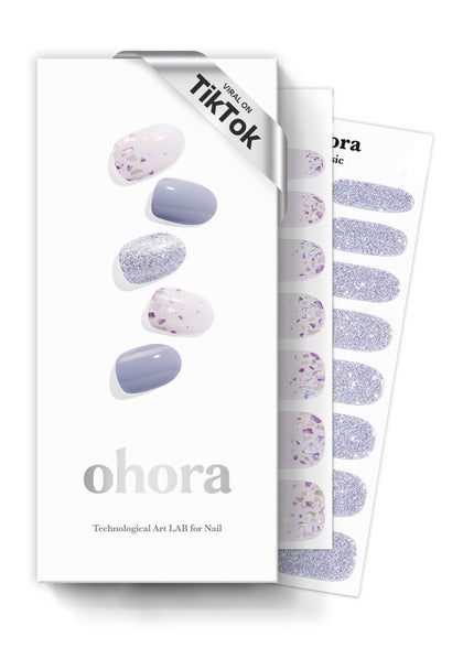 ohora front packaging showing N Afterglow design and included tools for clear identification