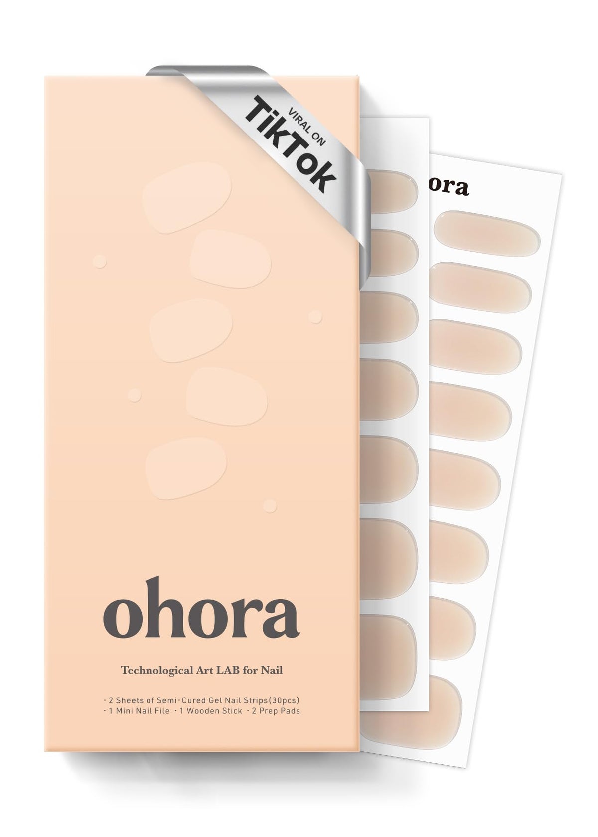 ohora front packaging showing N Bare Milk Tea and included accessories benefits quick start