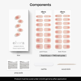 ohora variety of strip sizes displayed for custom fit