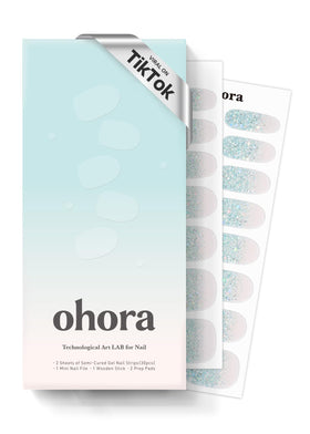 ohora front packaging showing N Bubble Bomb and included tools for easy application