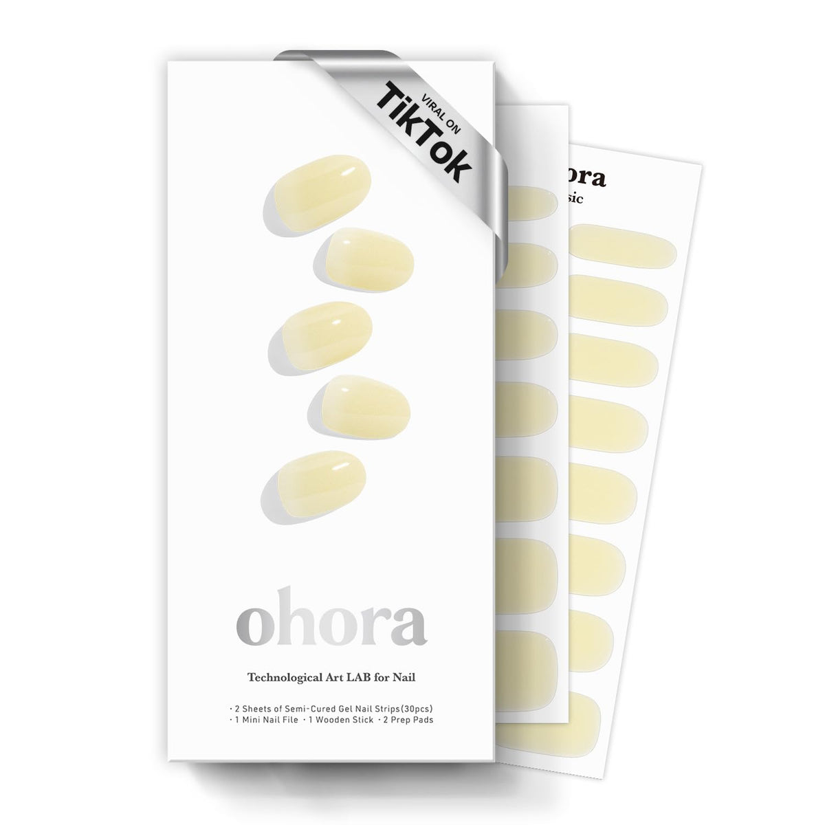 ohora front packaging showing kit contents and easy-at-home benefit