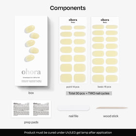 ohora strip next to ruler showing scale and sizing accuracy benefit