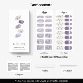 ohora removal demo illustrating gentle lift off to reduce nail stress
