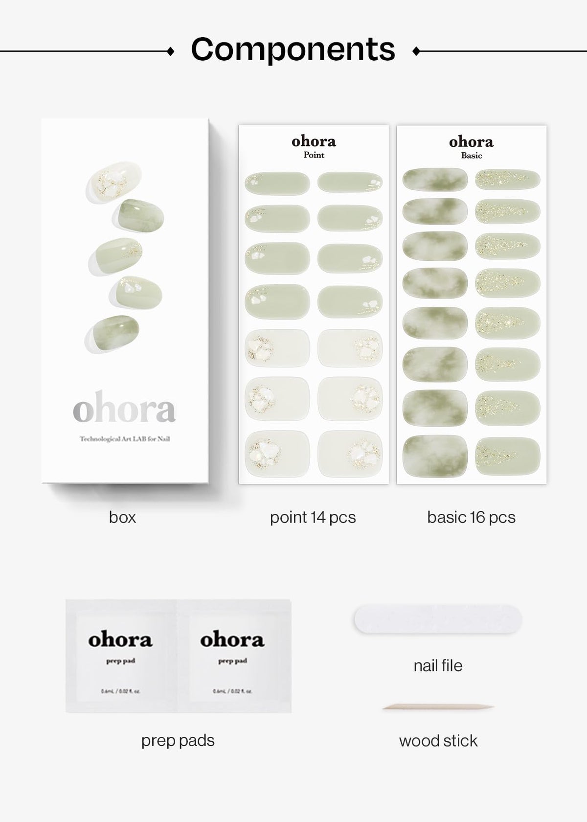 ohora strip curing under LED lamp demonstrating fast lamp-compatible curing benefit