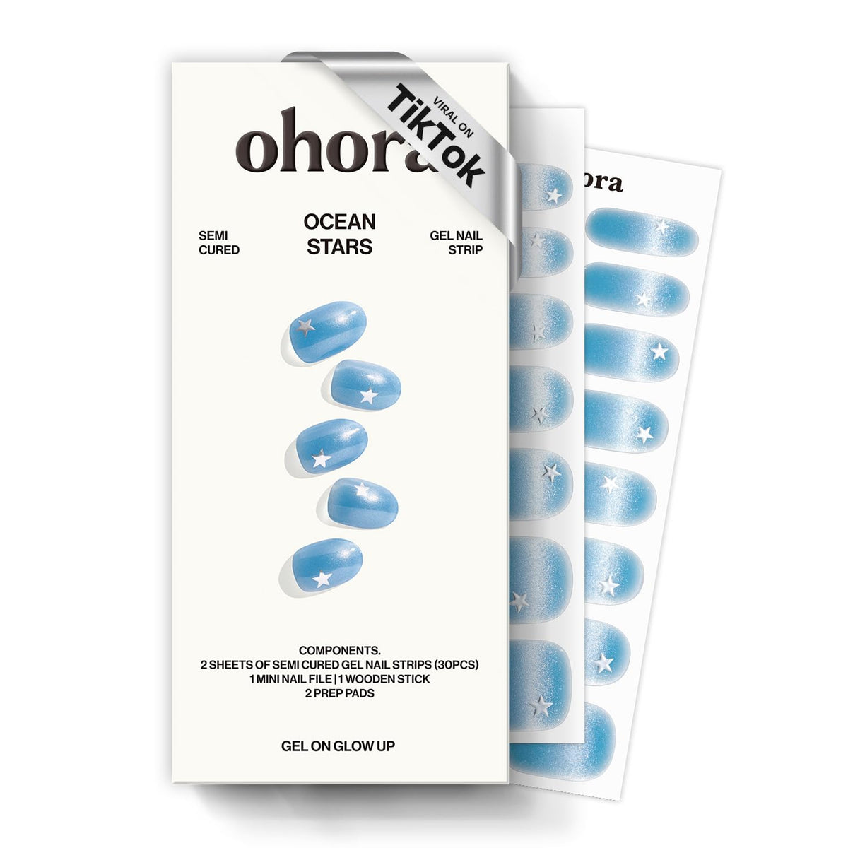 ohora front packaging showing N Ocean Stars kit and included tools for easy use