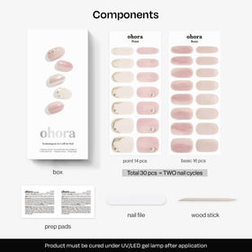 ohora gentle peel-off removal demonstrating reduced nail damage
