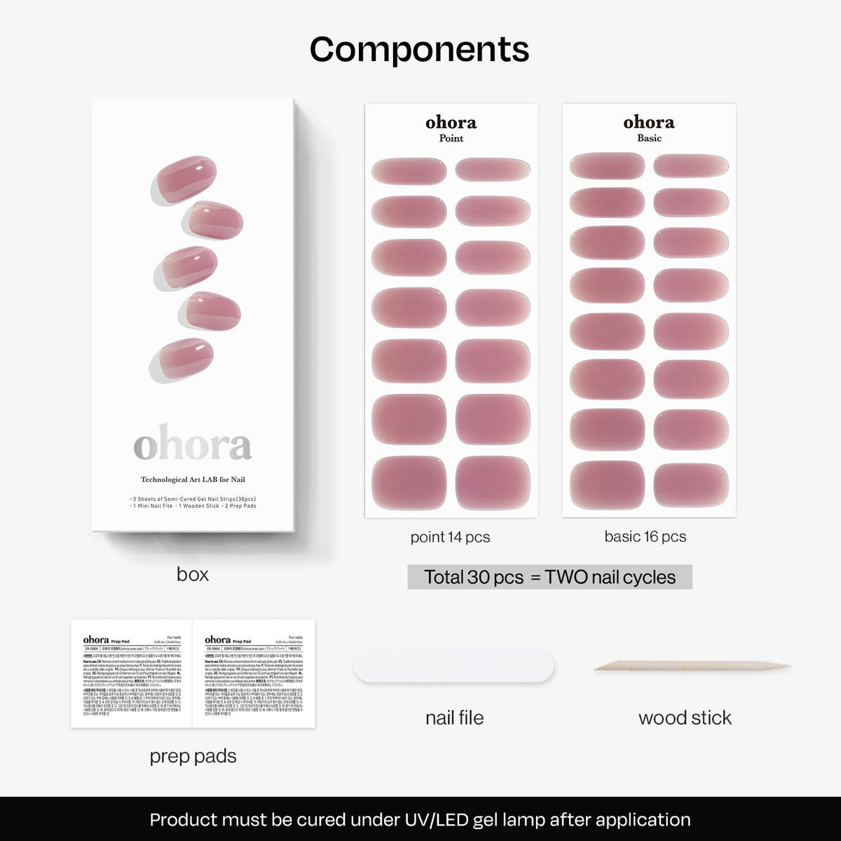 ohora finished manicure worn with outfit showing versatile, long-lasting color
