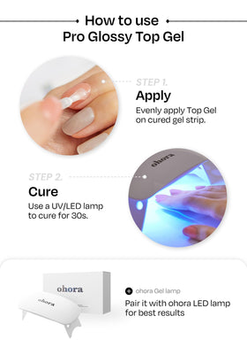 ohora nail strip texture closeup showing precision fit and finish