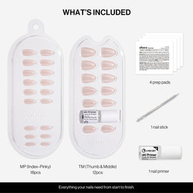 ohora open two-layer trays showing organized tips for perfect fit