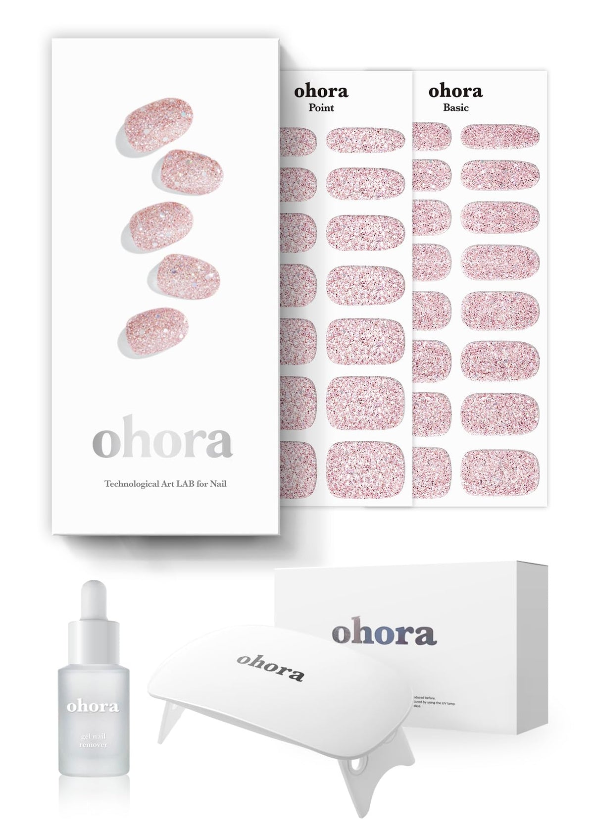 ohora packaging showing Pixie Dust kit and benefits