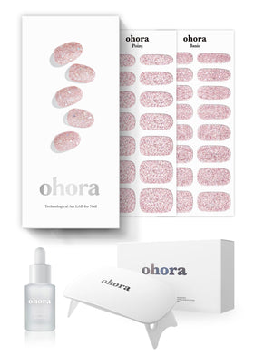 ohora packaging showing Pixie Dust kit and benefits