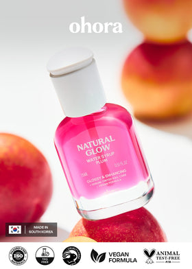 ohora close-up nails before and after demonstrating smoother, less chipped look