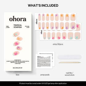 ohora gentle removal demo lifting strip to show less nail damage